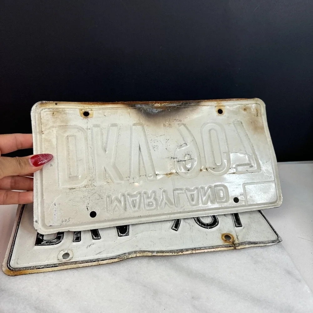 Maryland DKV 907 1986 Vintage License plate